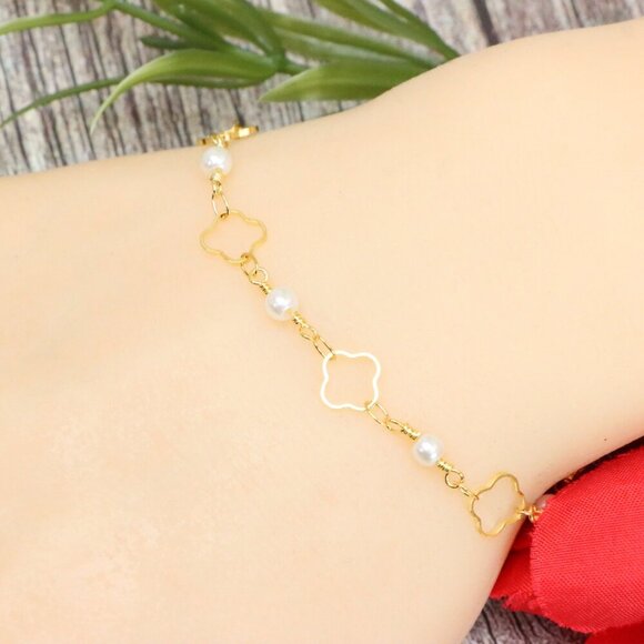 "Trendy Handmade Bracelet – A Stylish Gift for Women & Girls, MAR091611 - Picture 8 of 10